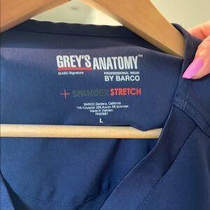 Grey's Anatomy Navy Scrub Top(I have 2, price is each)